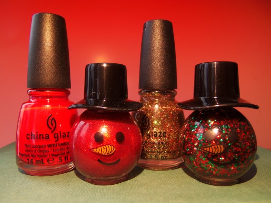 6 - Opal's Gems - Christmas nails